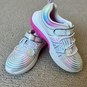 Athletic Works Girls Light Up Sneakers - Size 13